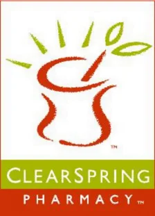 ClearSpring Pharmacy Vertical Logo