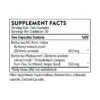 Berberine - Supplement Facts