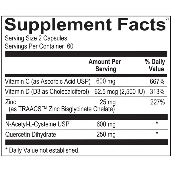 OrthoMune - Supplement Facts