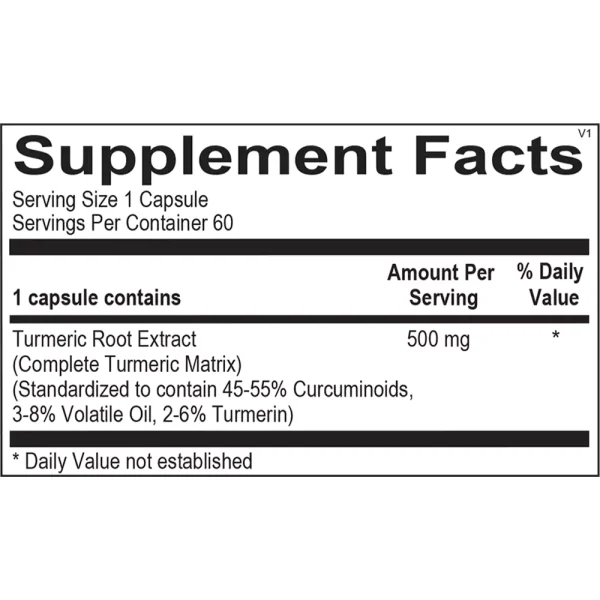 Turvia - Supplement Facts