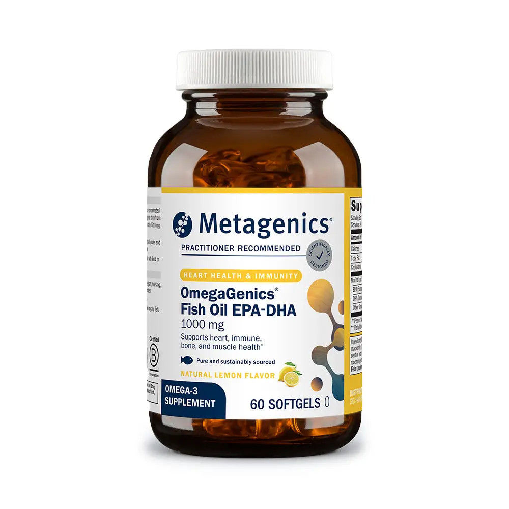 OmegaGenics Fish Oil 1000 mg - 60 Softgels
