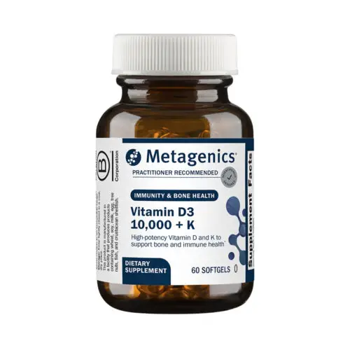 Vitamin D3 10,000 + K - 60 Softgels