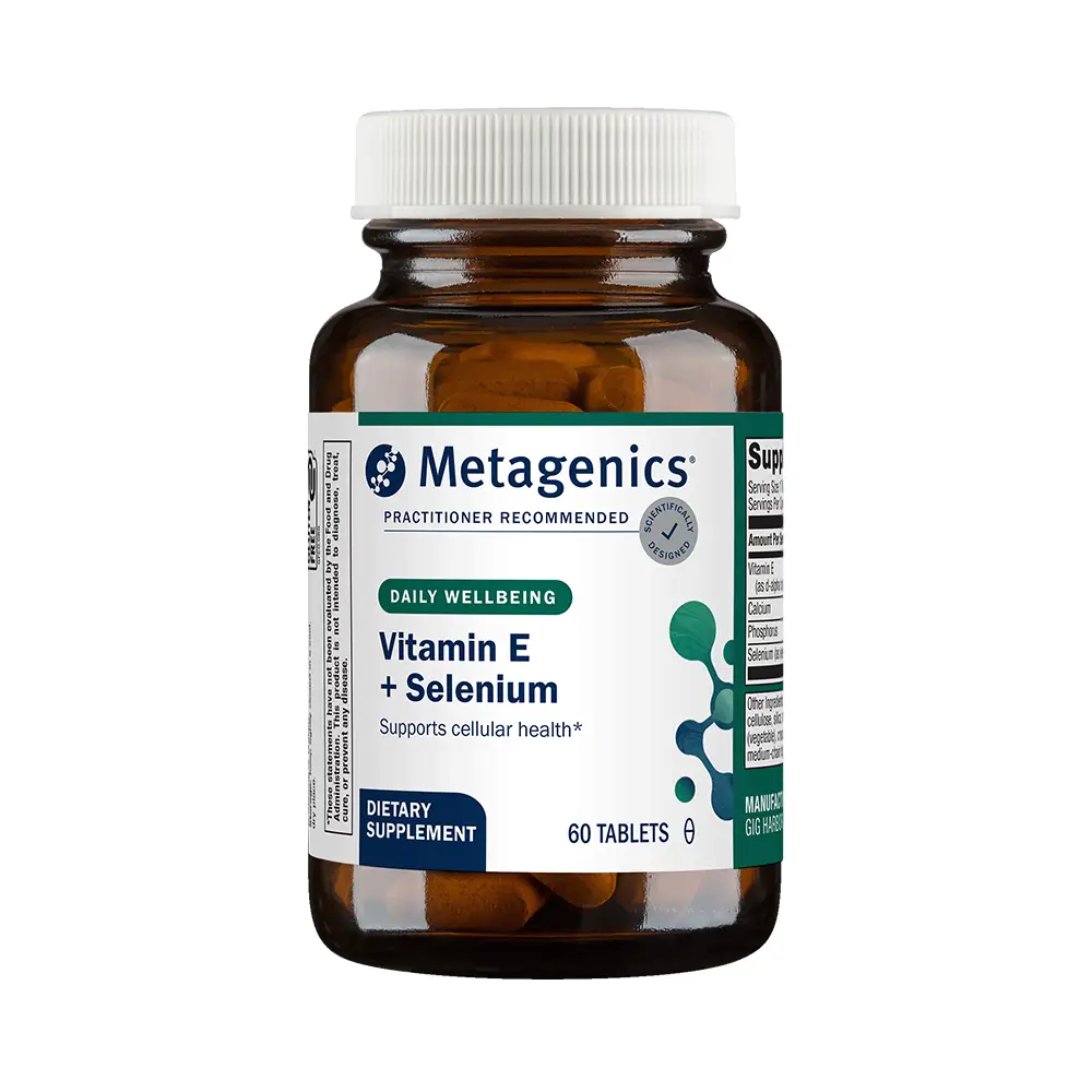 Vitamin E + Selenium - 60 Tablets