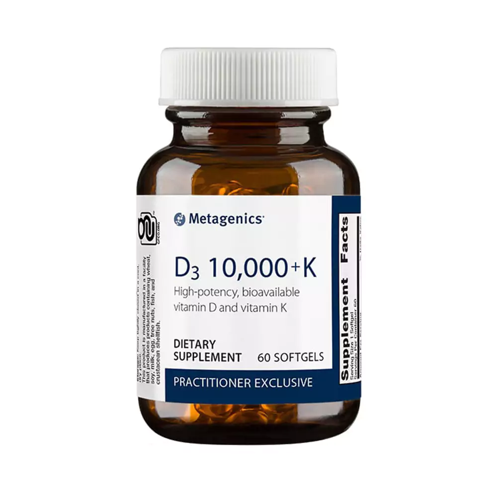 D3 10,000 + K - 60 Softgels