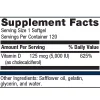 D3 5000 - Supplement Facts
