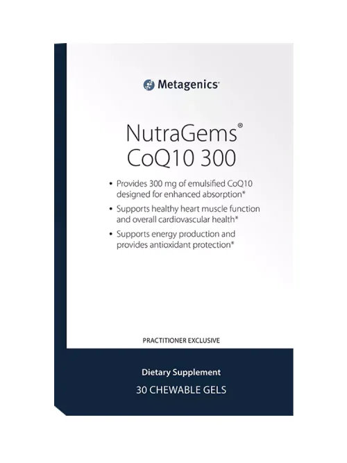 NutraGems CoQ10 300 - 30 Chew Gels