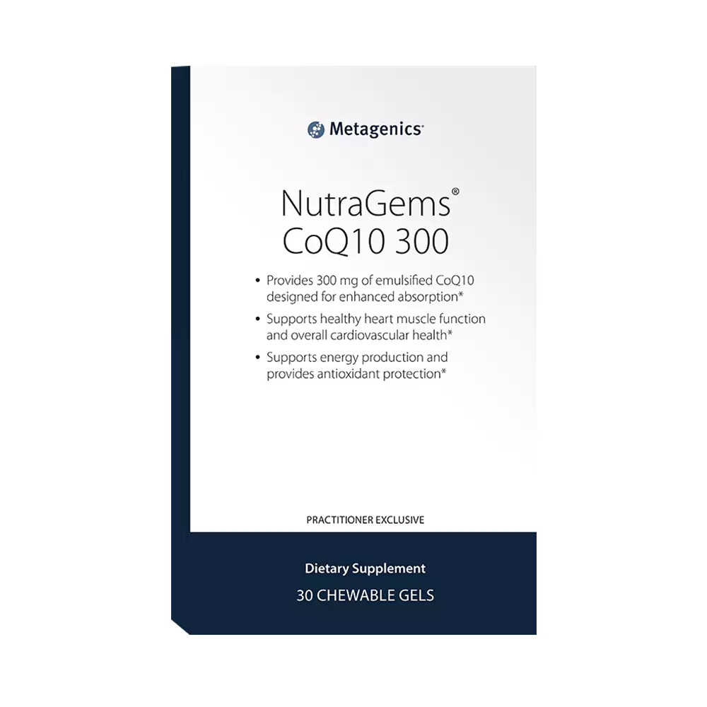 NutraGems CoQ10 300 - 30 Chew Gels