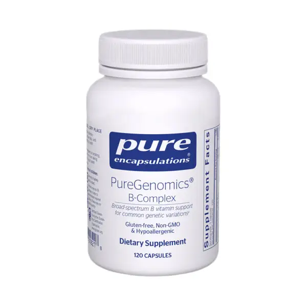 PureGenomics B-Complex - 120 Capsules