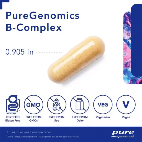 PureGenomics B-Complex - Size