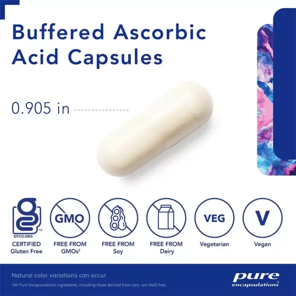 Buffered Asorbic Acid - Size