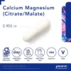 Calcium Magnesium Citrate-Malate - Size