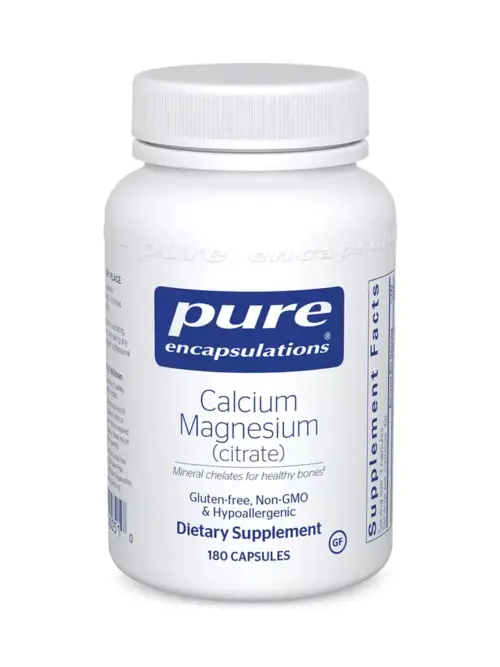 Calcium Magnesium Citrate - 180 Capsules