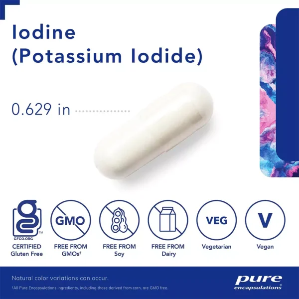 Iodine (Potassum Iodide) - Size