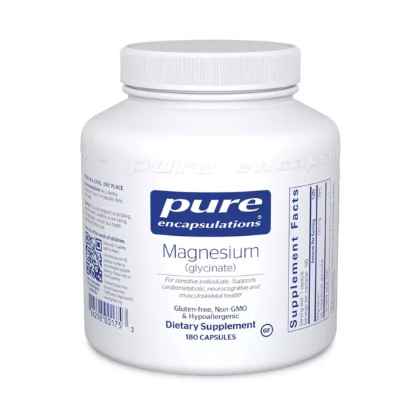 Magnesium Glycinate - 180 Capsules