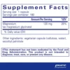 Magnesium Glycinate - Supplement Facts