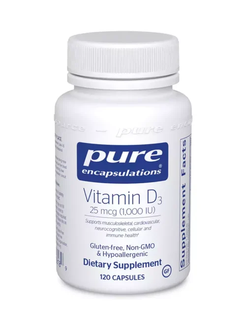 Vitamin D3 1,000IU - 120 Capsules