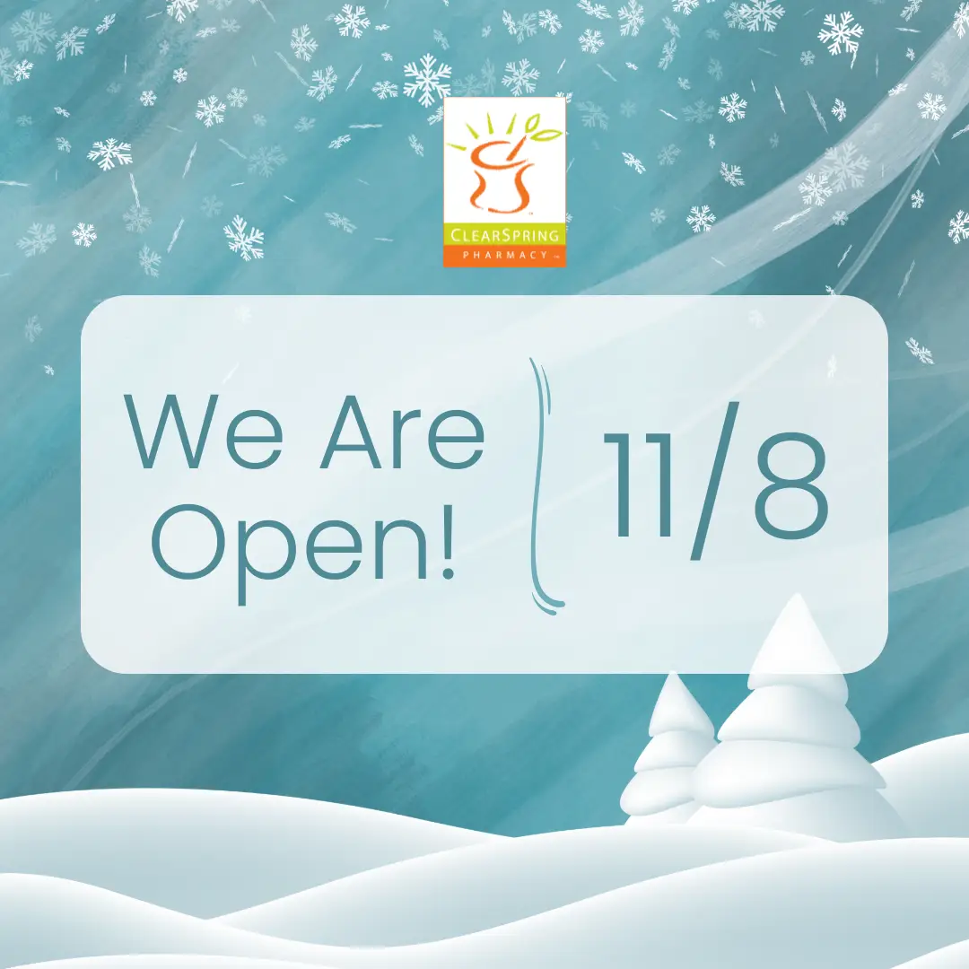 We Are Open