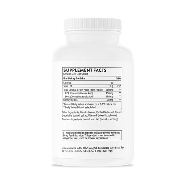 Omega-3 w CoQ10 - Nutrition