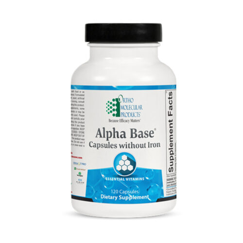 Alpha Base Without Iron - 120 Capsules