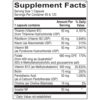 Methyl B Complex - Supplement Facts