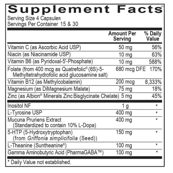 CereVive - Supplement Facts